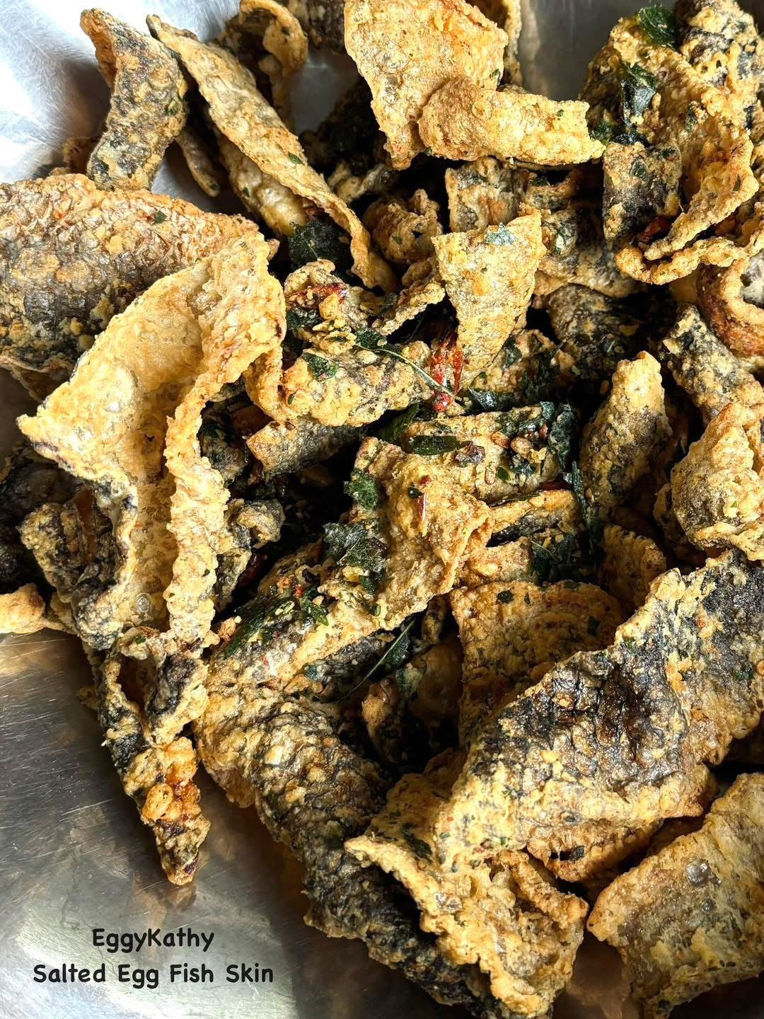 Eggy Salted Egg Fish Skin