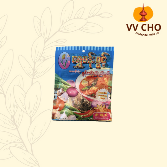 ရွှေပန်းပွင့် စွန်တန်ဟင်းရည်