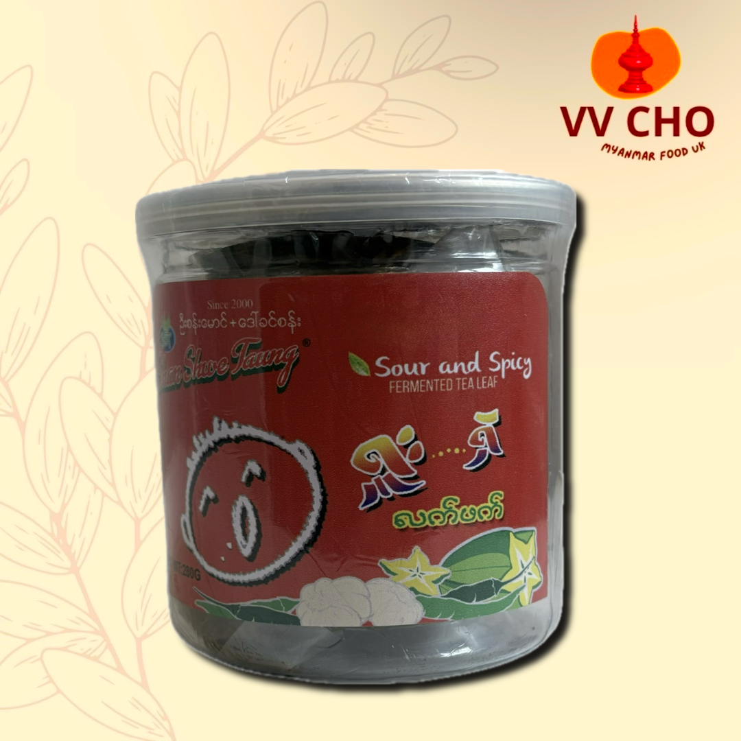 ရှမ်းရွှေတောင် ရှူးရှဲလက်ဖက်ဘူး