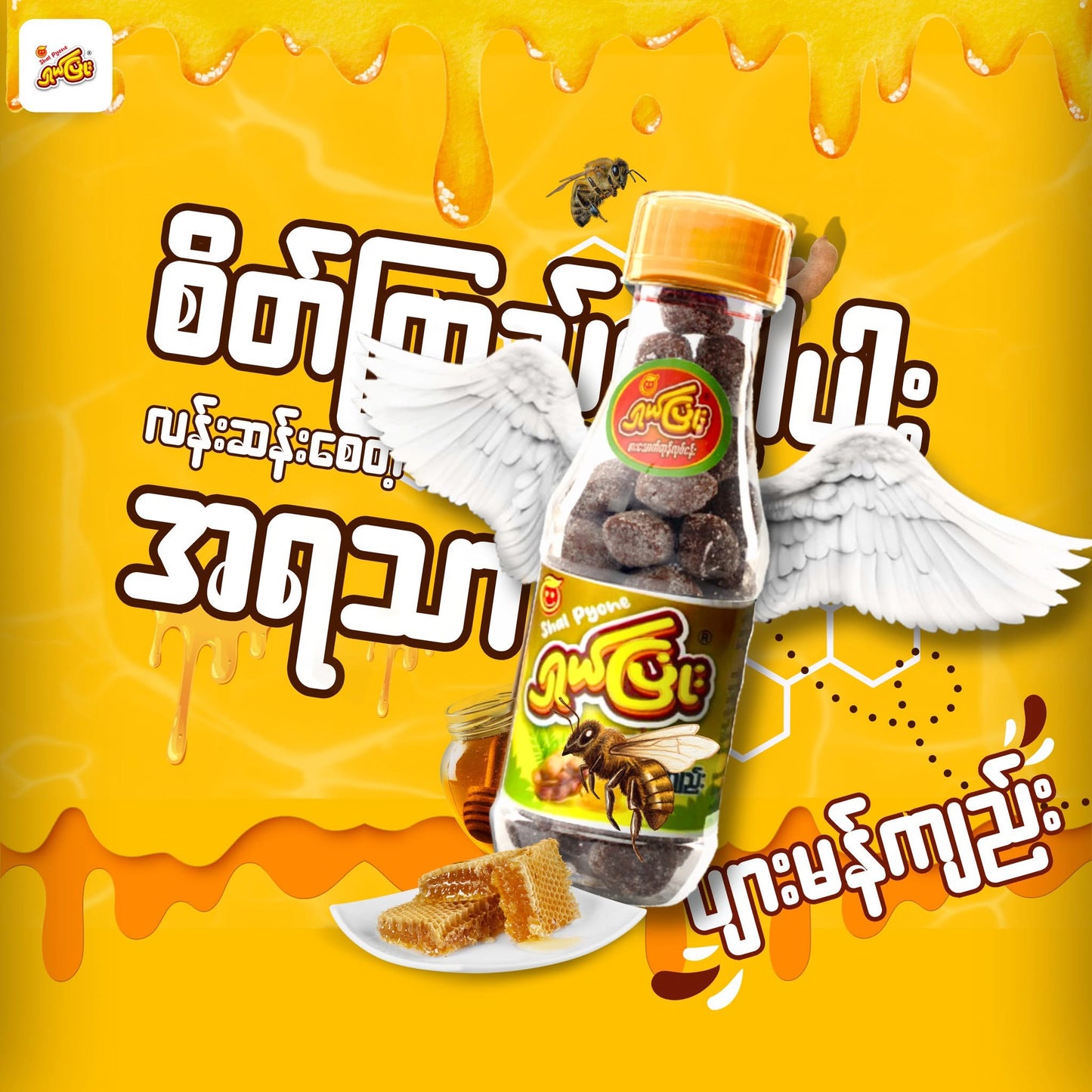 ရှယ်ပြုံး ပျားမန်ကျည်း