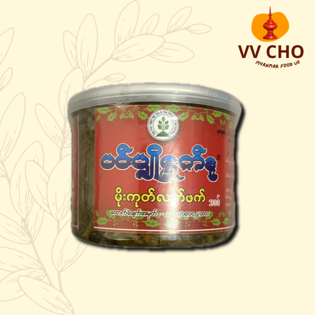ပင်ပျိုရွက်နု မိုးကုတ်လက်ဖက်အစပ်