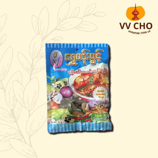 ရွှေပန်းပွင့် ချဉ်စော်ကားသီးဟင်းရည်