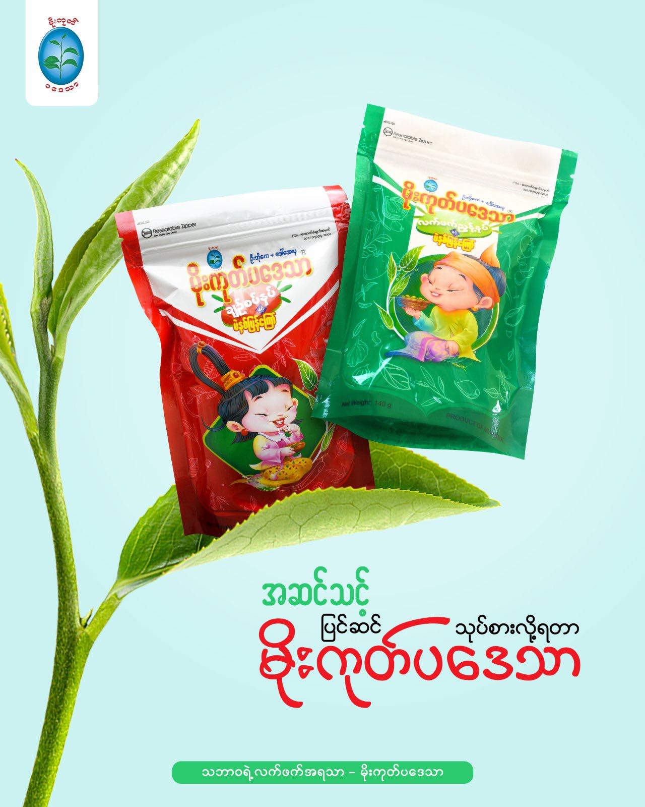 မိုးကုတ်ပဒေသာ အညွန့်နှပ်နှင့်ပဲနှစ်ပြန်ကြော်