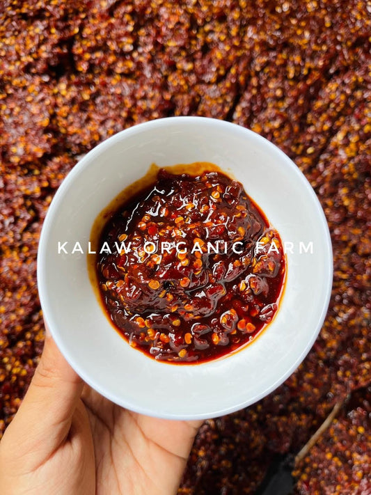 Kalaw Organic Farm ငရုတ်နှစ်ဆီမွှေးကြော်