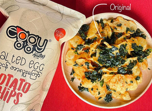 Eggy Salted Egg Potato Chips