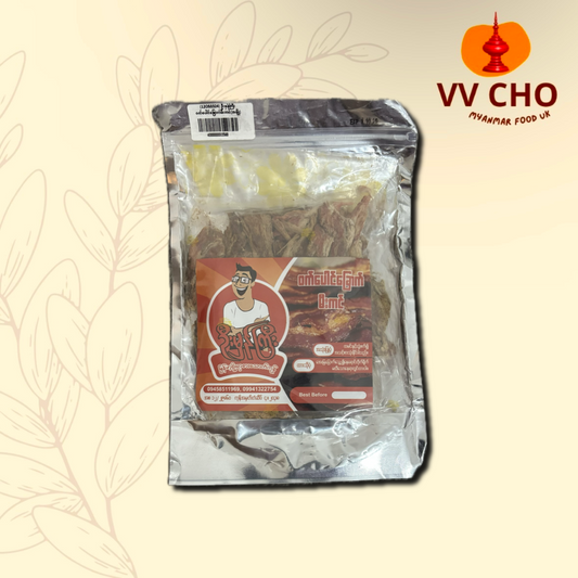 ဦးမှန်ကြီး ဝက်ပေါင်ခြောက်မီးကင်အချို